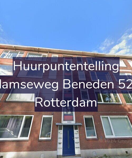 Foto gevel Huurpuntentelling voor Schiedamseweg Beneden 529-01L, Rotterdam