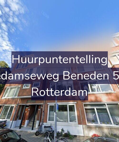 Foto gevel Huurpuntentelling voor Schiedamseweg Beneden 523-B, Rotterdam