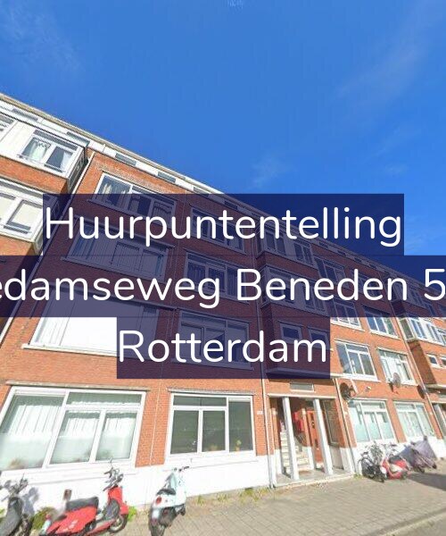 Foto gevel Huurpuntentelling voor Schiedamseweg Beneden 505-B, Rotterdam