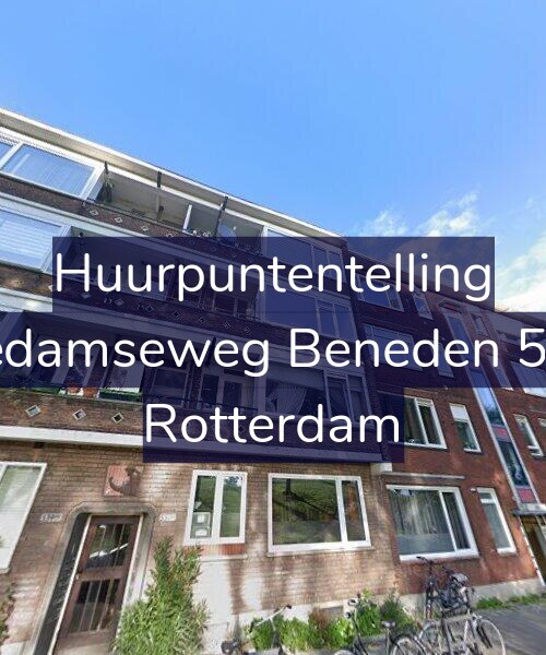 Foto gevel Huurpuntentelling voor Schiedamseweg Beneden 537-C, Rotterdam