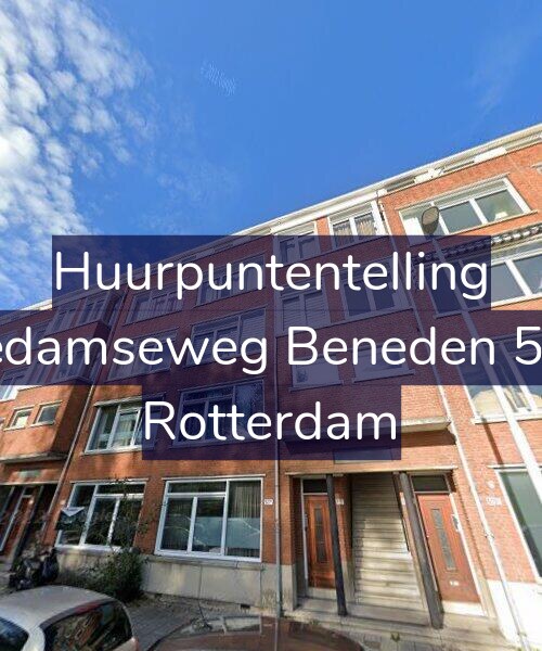 Foto gevel Huurpuntentelling voor Schiedamseweg Beneden 517-B, Rotterdam