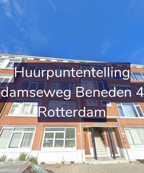 Foto gevel Huurpuntentelling voor Schiedamseweg Beneden 497-A, Rotterdam