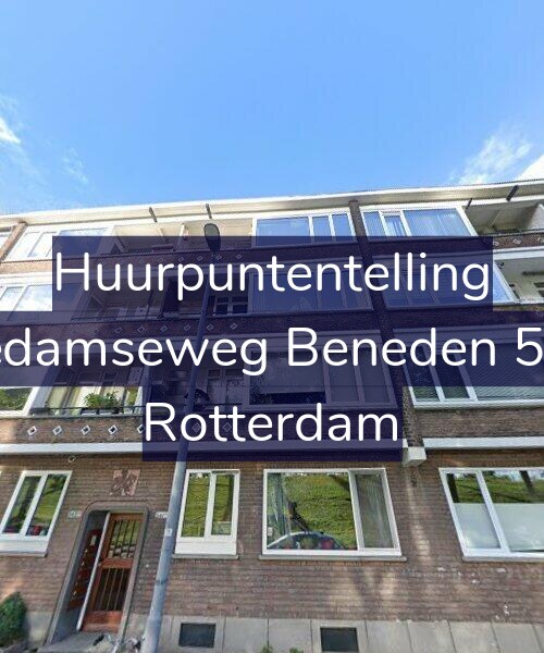 Foto gevel Huurpuntentelling voor Schiedamseweg Beneden 541-A, Rotterdam