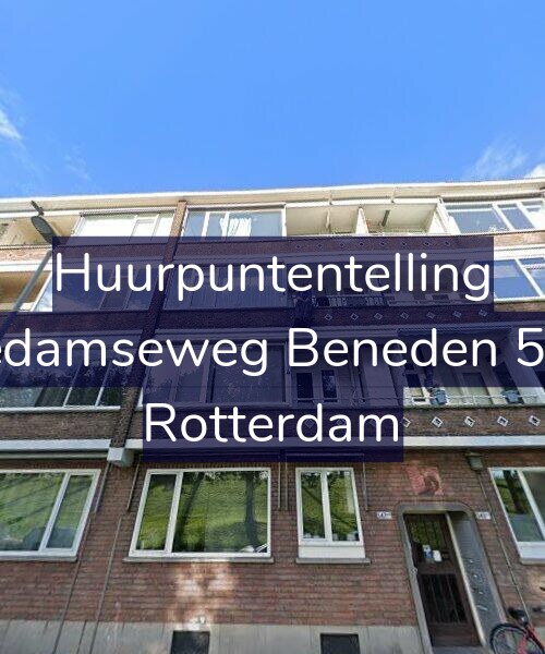 Foto gevel Huurpuntentelling voor Schiedamseweg Beneden 547-A, Rotterdam