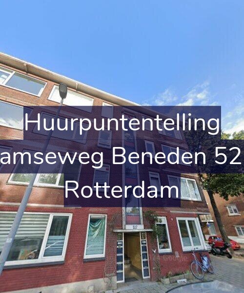 Foto gevel Huurpuntentelling voor Schiedamseweg Beneden 527-BGR, Rotterdam