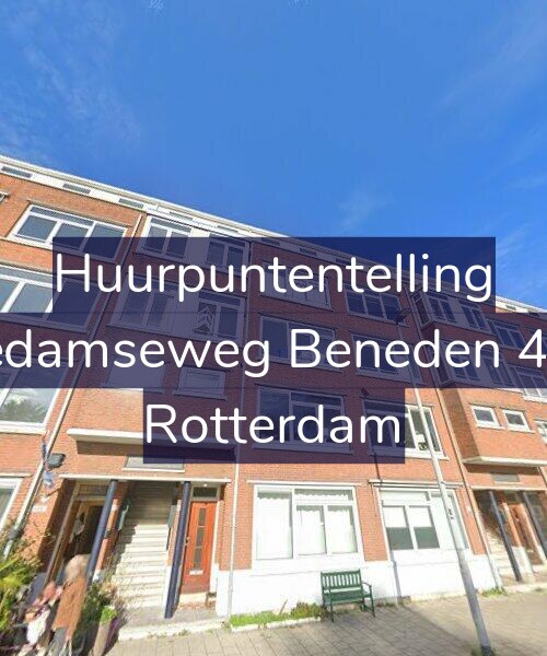 Foto gevel Huurpuntentelling voor Schiedamseweg Beneden 487-B, Rotterdam