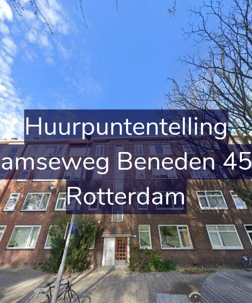 Foto gevel Huurpuntentelling voor Schiedamseweg Beneden 459-BGL, Rotterdam