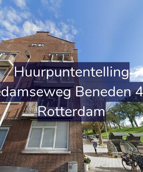 Foto gevel Huurpuntentelling voor Schiedamseweg Beneden 469-B, Rotterdam