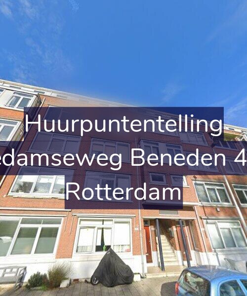 Foto gevel Huurpuntentelling voor Schiedamseweg Beneden 481-B, Rotterdam