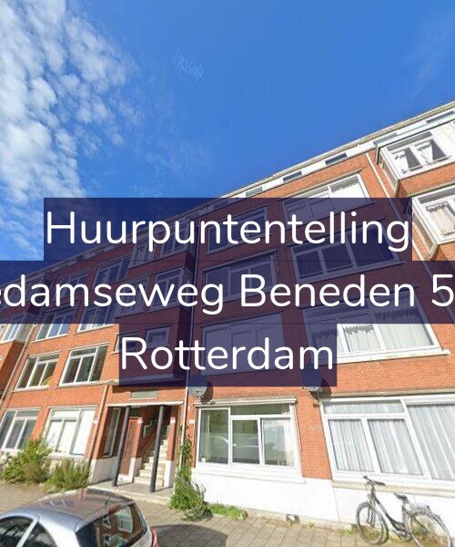 Foto gevel Huurpuntentelling voor Schiedamseweg Beneden 511-D, Rotterdam