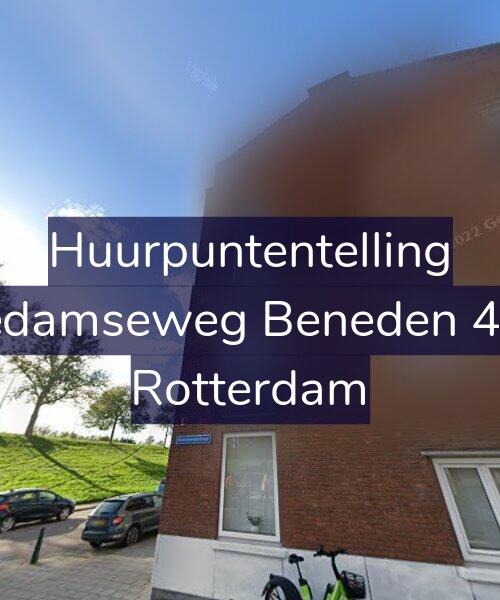 Foto gevel Huurpuntentelling voor Schiedamseweg Beneden 475-D, Rotterdam