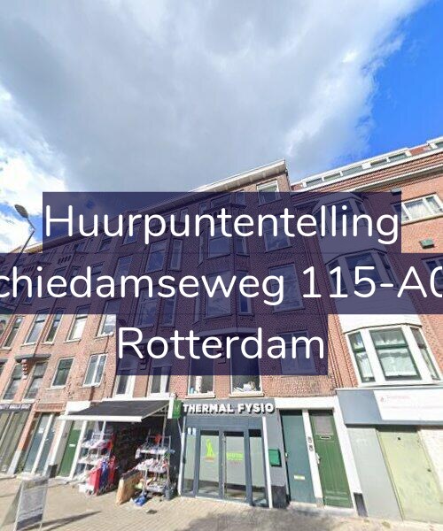 Foto gevel Huurpuntentelling voor Schiedamseweg 115-A01, Rotterdam