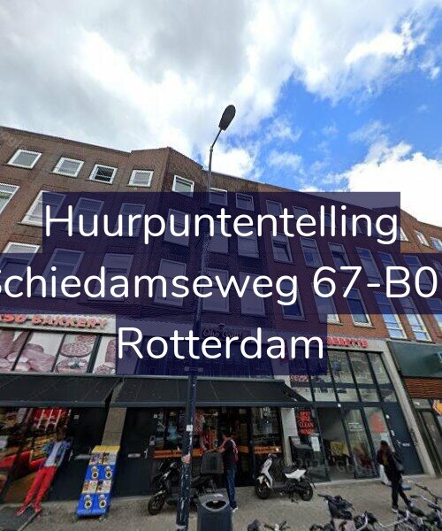 Foto gevel Huurpuntentelling voor Schiedamseweg 67-B02, Rotterdam