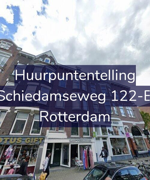 Foto gevel Huurpuntentelling voor Schiedamseweg 122-B, Rotterdam