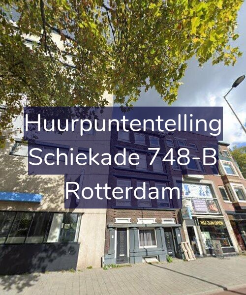 Foto gevel Huurpuntentelling voor Schiekade 748-B, Rotterdam