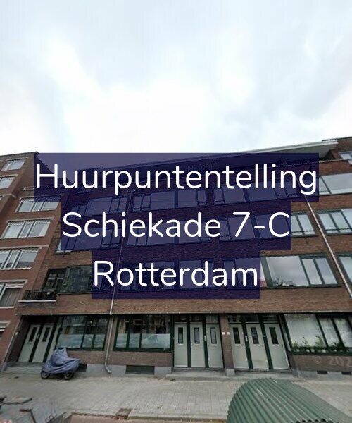 Foto gevel Huurpuntentelling voor Schiekade 7-C, Rotterdam