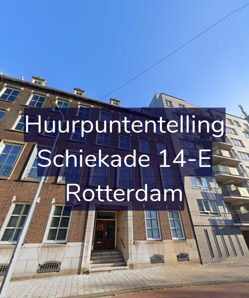 Foto gevel Huurpuntentelling voor Schiekade 14-E, Rotterdam