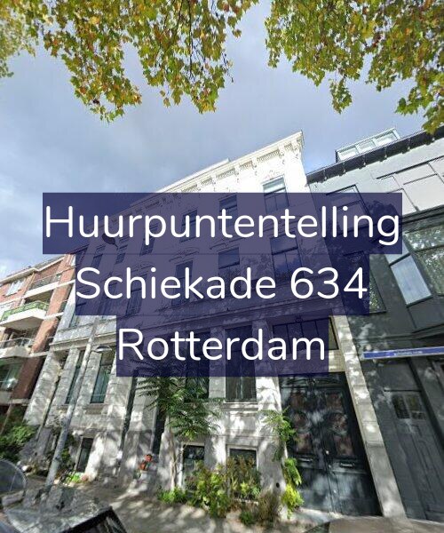 Foto gevel Huurpuntentelling voor Schiekade 634, Rotterdam