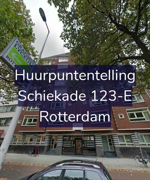 Foto gevel Huurpuntentelling voor Schiekade 123-E, Rotterdam