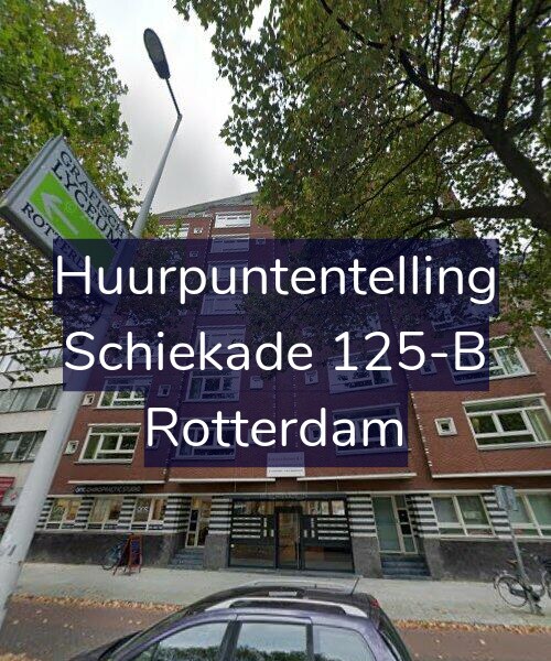 Foto gevel Huurpuntentelling voor Schiekade 125-B, Rotterdam