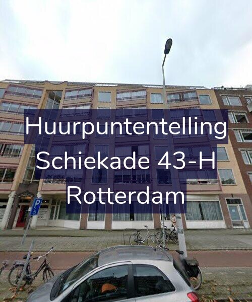 Foto gevel Huurpuntentelling voor Schiekade 43-H, Rotterdam