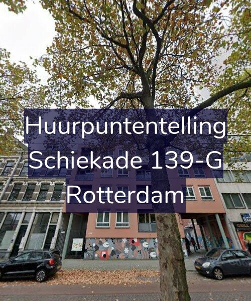 Foto gevel Huurpuntentelling voor Schiekade 139-G, Rotterdam