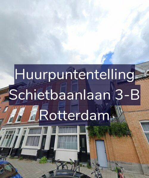 Foto gevel Huurpuntentelling voor Schietbaanlaan 3-B, Rotterdam