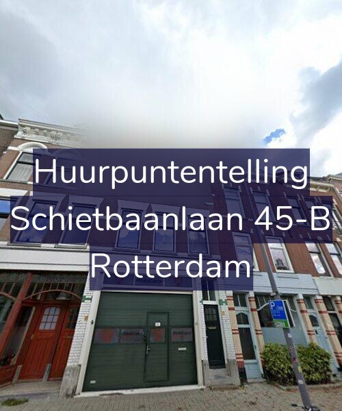 Foto gevel Huurpuntentelling voor Schietbaanlaan 45-B, Rotterdam