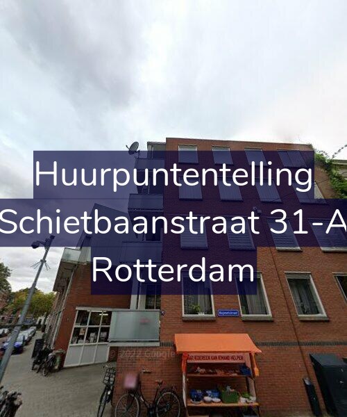 Foto gevel Huurpuntentelling voor Schietbaanstraat 31-A, Rotterdam