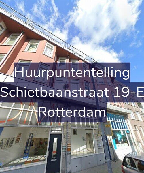Foto gevel Huurpuntentelling voor Schietbaanstraat 19-E, Rotterdam