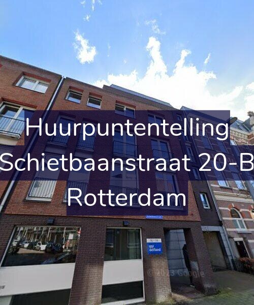 Foto gevel Huurpuntentelling voor Schietbaanstraat 20-B, Rotterdam