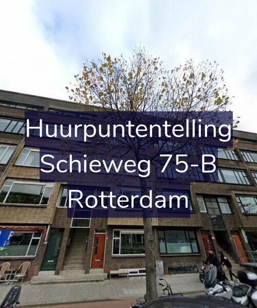 Foto gevel Huurpuntentelling voor Schieweg 75-B, Rotterdam