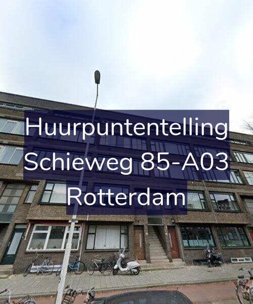 Foto gevel Huurpuntentelling voor Schieweg 85-A03, Rotterdam