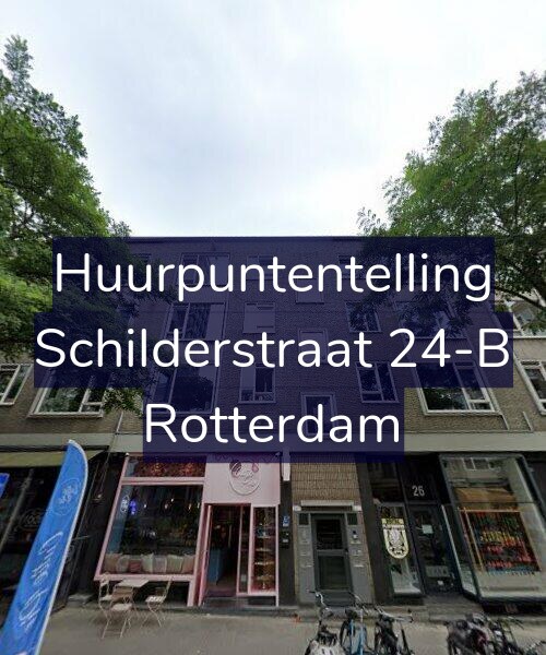 Foto gevel Huurpuntentelling voor Schilderstraat 24-B, Rotterdam