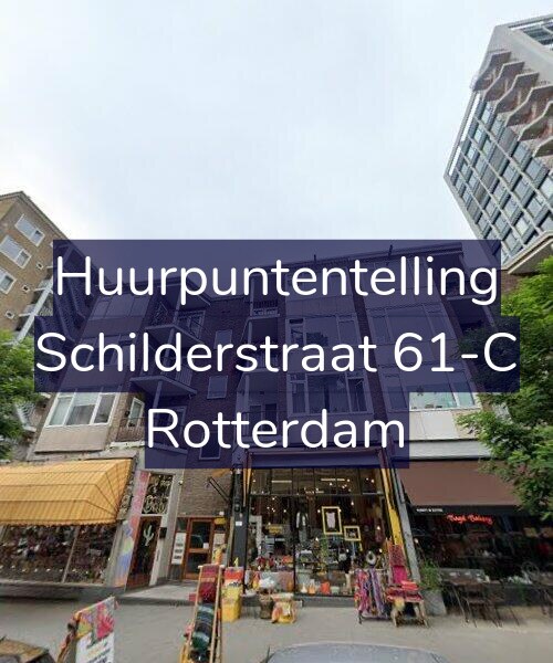 Foto gevel Huurpuntentelling voor Schilderstraat 61-C, Rotterdam