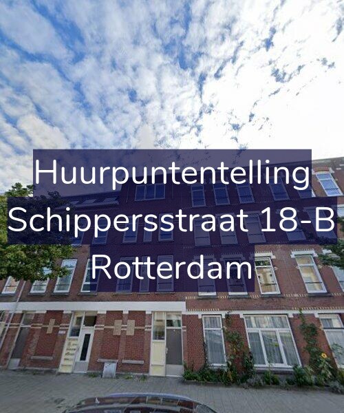 Foto gevel Huurpuntentelling voor Schippersstraat 18-B, Rotterdam