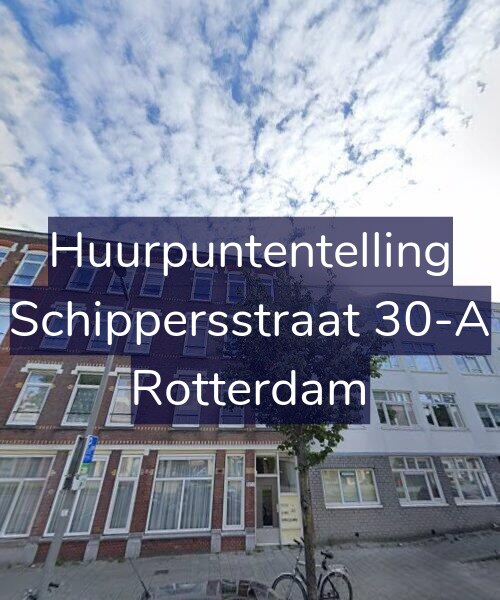 Foto gevel Huurpuntentelling voor Schippersstraat 30-A, Rotterdam