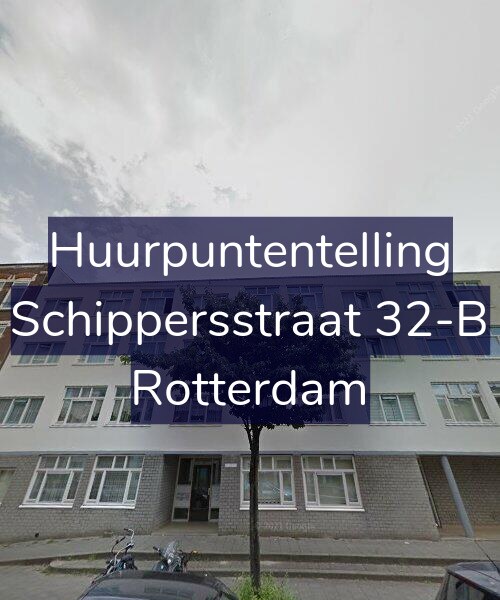 Foto gevel Huurpuntentelling voor Schippersstraat 32-B, Rotterdam