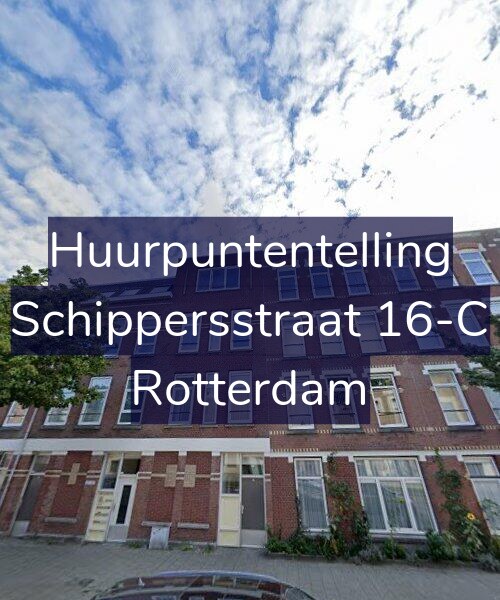 Foto gevel Huurpuntentelling voor Schippersstraat 16-C, Rotterdam
