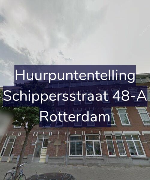 Foto gevel Huurpuntentelling voor Schippersstraat 48-A, Rotterdam