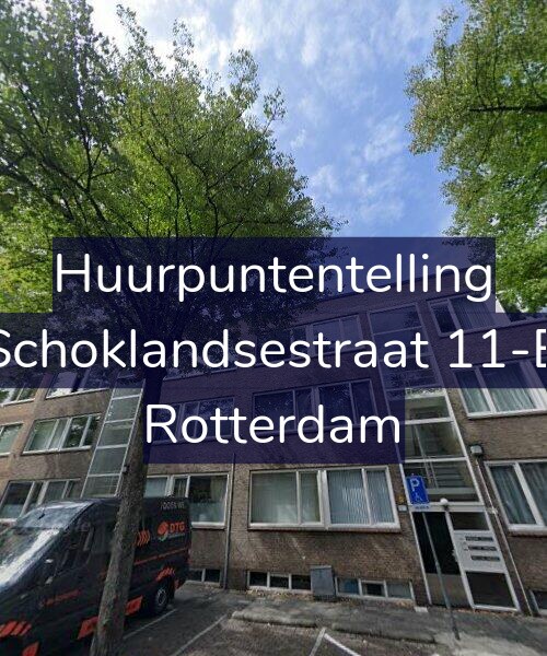 Foto gevel Huurpuntentelling voor Schoklandsestraat 11-B, Rotterdam