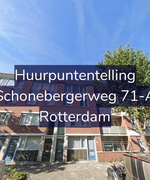 Foto gevel Huurpuntentelling voor Schonebergerweg 71-A, Rotterdam