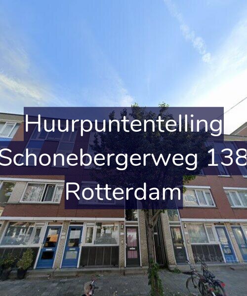 Foto gevel Huurpuntentelling voor Schonebergerweg 138, Rotterdam