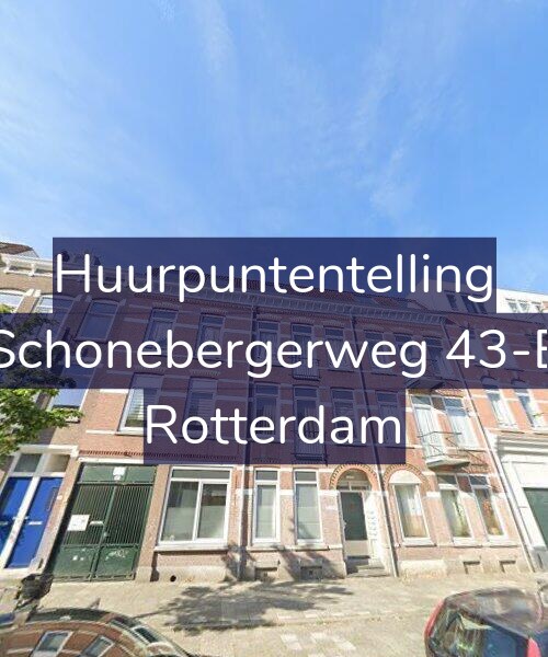 Foto gevel Huurpuntentelling voor Schonebergerweg 43-E, Rotterdam
