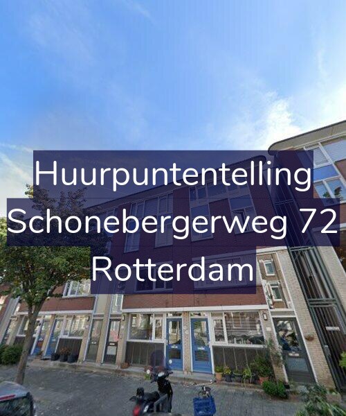 Foto gevel Huurpuntentelling voor Schonebergerweg 72, Rotterdam