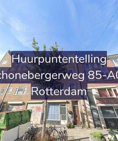 Foto gevel Huurpuntentelling voor Schonebergerweg 85-A03, Rotterdam
