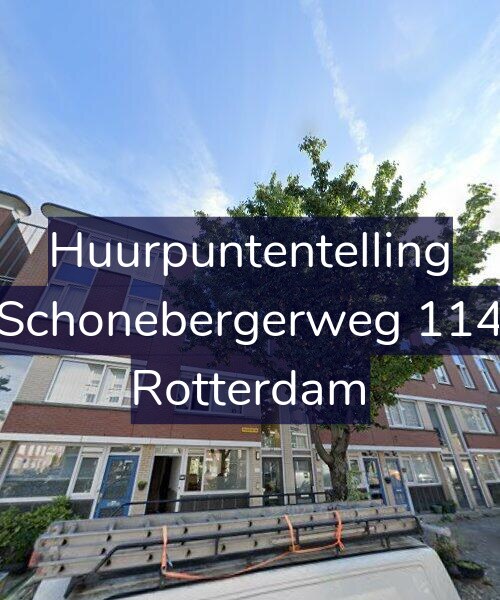 Foto gevel Huurpuntentelling voor Schonebergerweg 114, Rotterdam