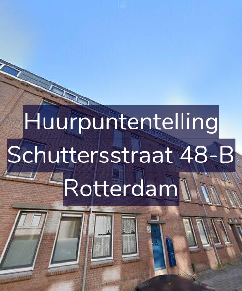 Foto gevel Huurpuntentelling voor Schuttersstraat 48-B, Rotterdam