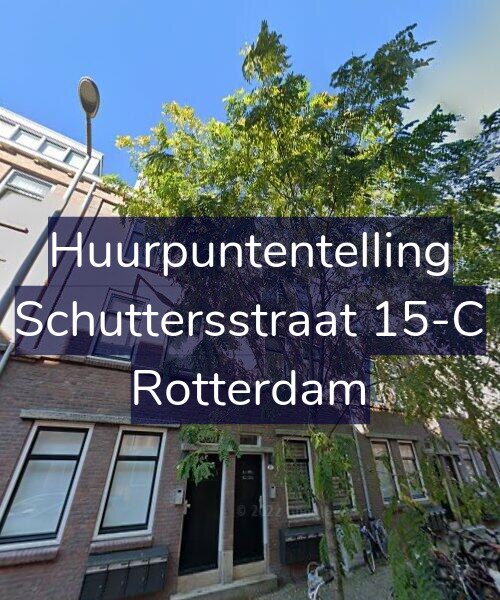 Foto gevel Huurpuntentelling voor Schuttersstraat 15-C, Rotterdam