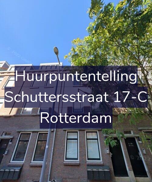 Foto gevel Huurpuntentelling voor Schuttersstraat 17-C, Rotterdam